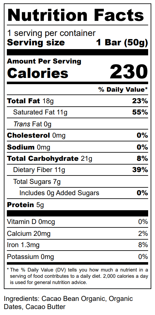 Smooth_Dark_Chocolate - The Conscious Bar